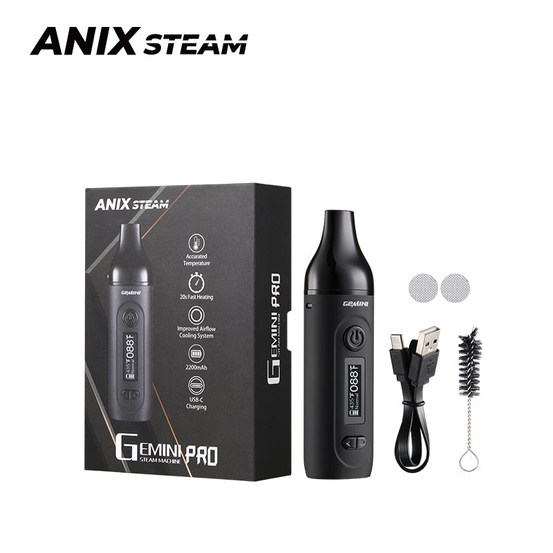 AnixSteam Gemini Pro Dry Herb Vaporizer